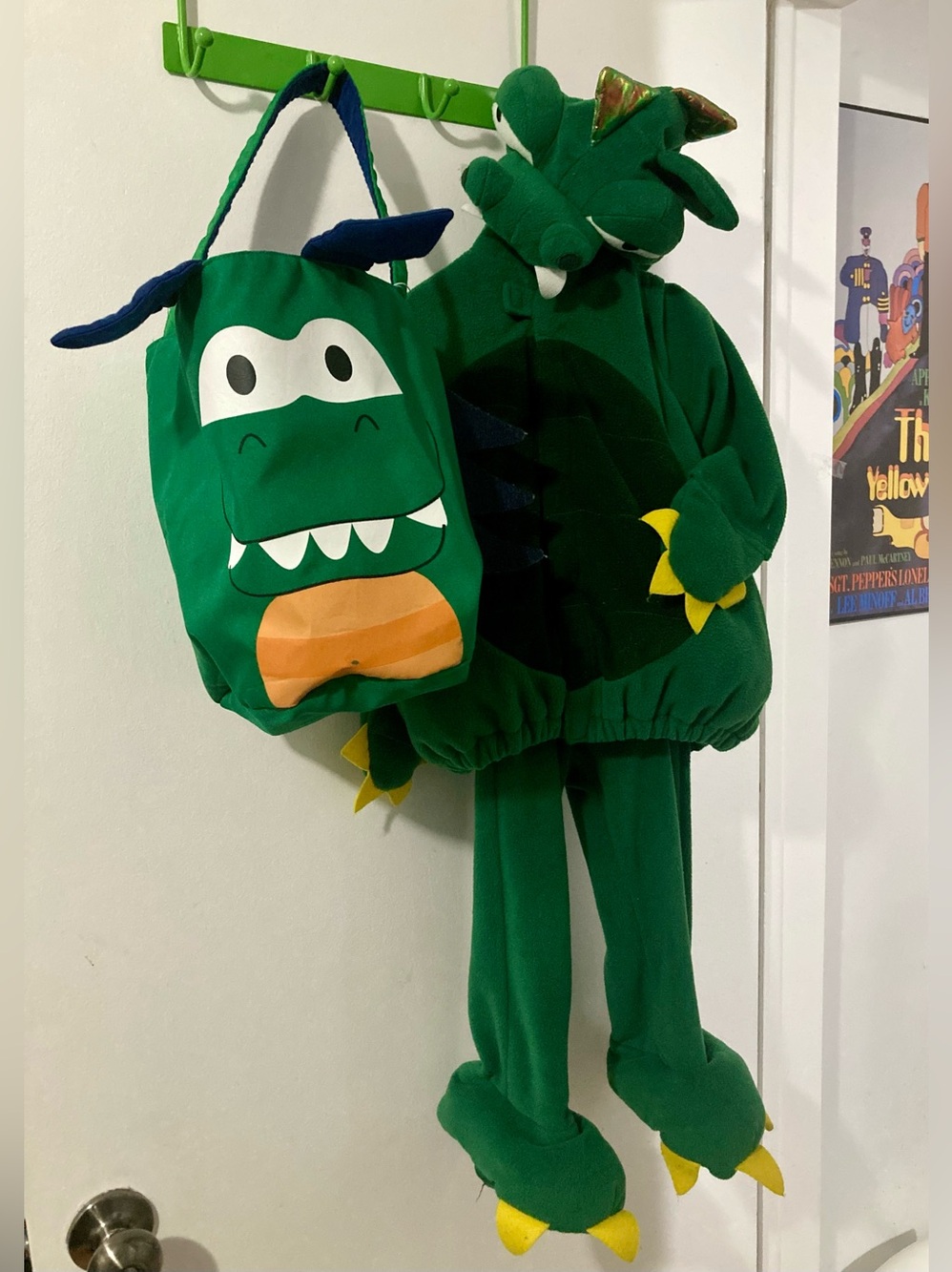 Kids Dragon Trick or Treat Costume Kit